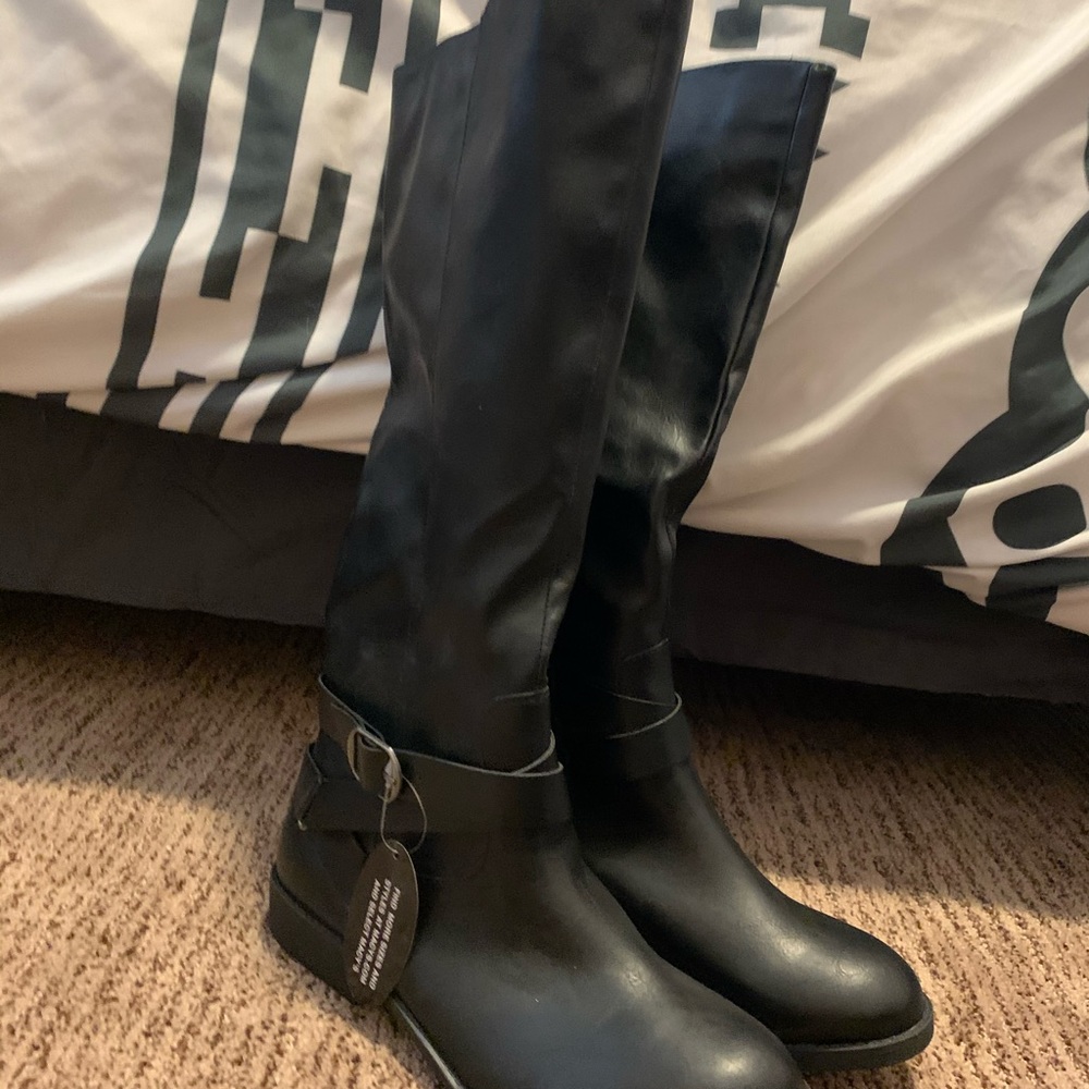 Style & Co Black Fashion Boots